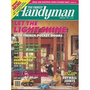 The Family Handyman Magazine DIY Projects French Pocket Doors February 1995